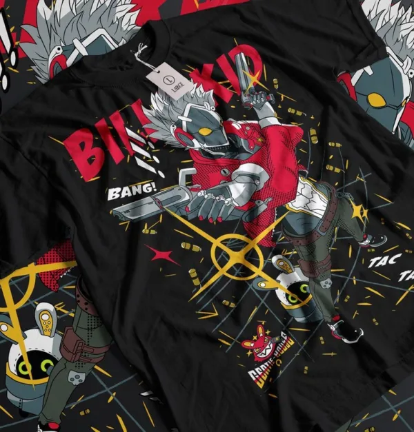 Heroes Vintage Tee ZZZ Billy Kids T-Shirt Zenless Zone Zero Tee Cotton Aesthetic Unisex Shirt