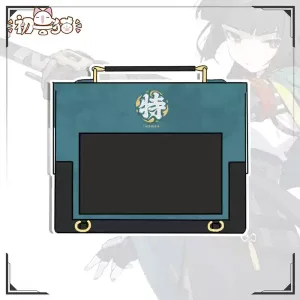 Zenless Zone Zero Hoshimi Miyabi Theme College Design Style Backpack