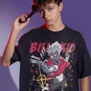 Heroes Vintage Tee ZZZ Billy Kids T-Shirt Zenless Zone Zero Tee Cotton Aesthetic Unisex Shirt