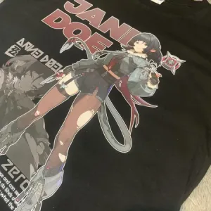 Jane Doe ZZZ Graphic T-Shirt Tee Cotton Casual Aesthetic Unisex Shirt Zenless Zone Zero