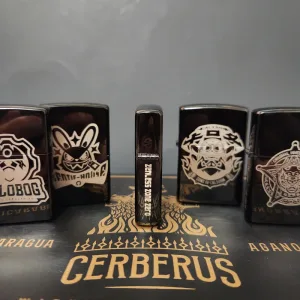 Zenless Zone Zero Engraved Faction Lighters - Cunning Hares, Sons of Calydon, NEPS, Belobog Industries, Victoria Housekeeping
