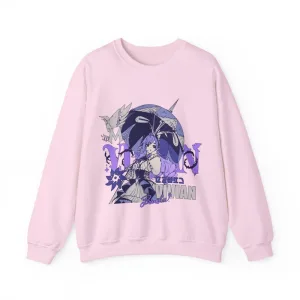 Vivian Banshee ZZZ Vintage Aesthetic Streetwear Crewneck Sweater Zenless Zone Zero Manga Subtle | Graphic Cozy Heavy Blend Unisex Sweatshirt