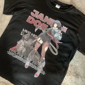 Jane Doe ZZZ Graphic T-Shirt Tee Cotton Casual Aesthetic Unisex Shirt Zenless Zone Zero