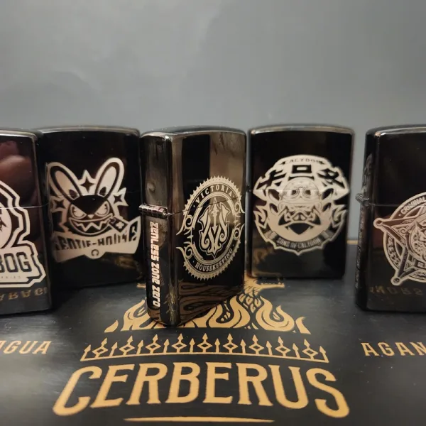 Zenless Zone Zero Engraved Faction Lighters - Cunning Hares, Sons of Calydon, NEPS, Belobog Industries, Victoria Housekeeping