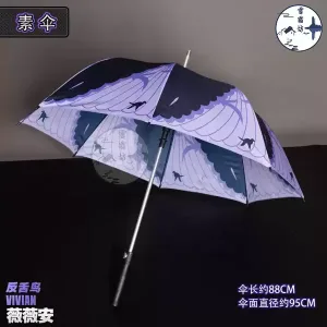 Zenless Zone Zero Vivian Cos Prop Umbrella Cosplay Prop Parasol Handheld Props