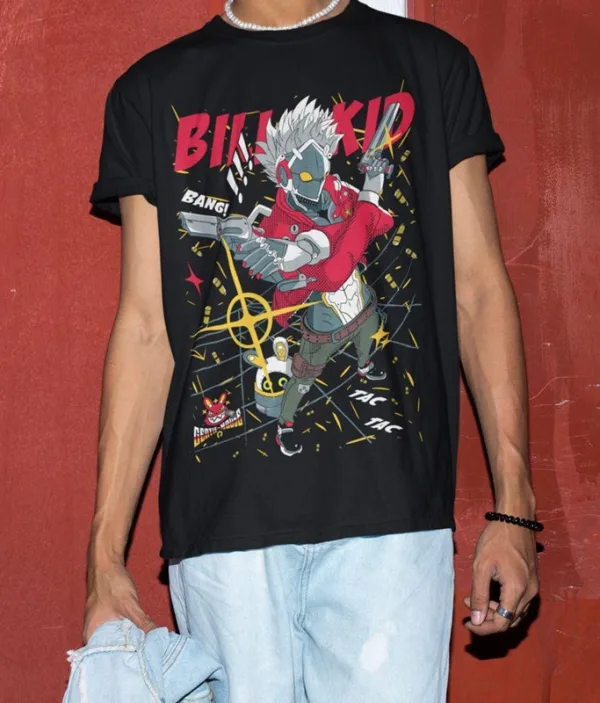 Heroes Vintage Tee ZZZ Billy Kids T-Shirt Zenless Zone Zero Tee Cotton Aesthetic Unisex Shirt