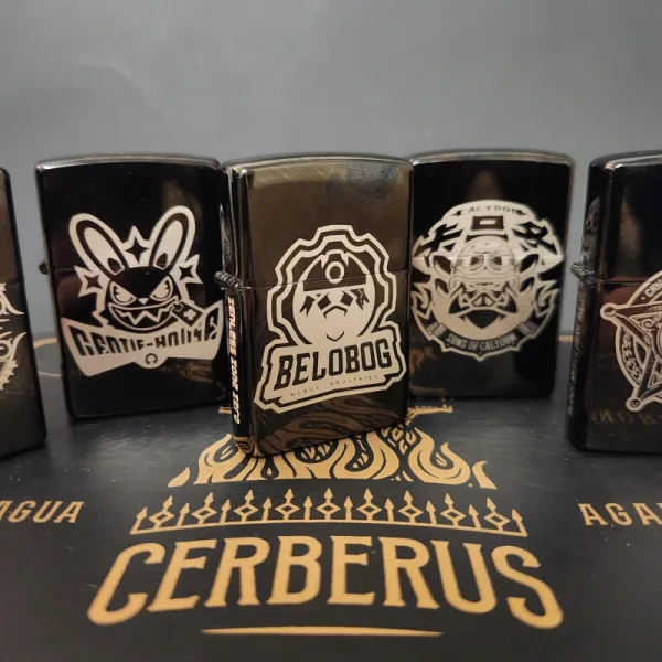 Zenless Zone Zero Engraved Faction Lighters - Cunning Hares, Sons of Calydon, NEPS, Belobog Industries, Victoria Housekeeping