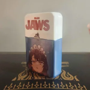 Zenless Zone Zero Ellen Joe Lighter Jaws Windproof Lighter - Jaws Parody Poster W/ Full Color