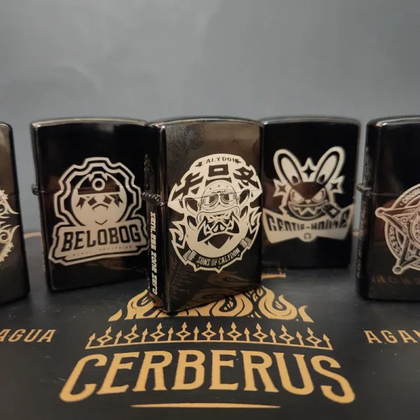 Zenless Zone Zero Engraved Faction Lighters - Cunning Hares, Sons of Calydon, NEPS, Belobog Industries, Victoria Housekeeping