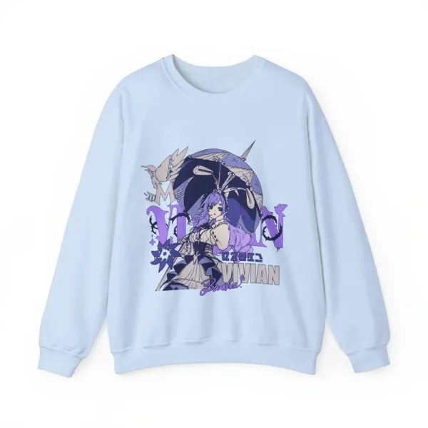 Vivian Banshee ZZZ Vintage Aesthetic Streetwear Crewneck Sweater Zenless Zone Zero Manga Subtle | Graphic Cozy Heavy Blend Unisex Sweatshirt
