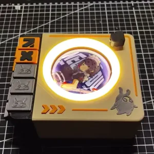 Zenless Zone Zero Toys - 「ZZZ」Badge Record Player with Night Light