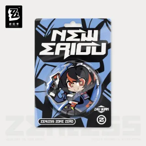 Zenless Zone Zero Criminal Investigation Special Response Team Chibi Badge [Official Merchandise]