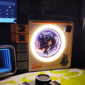Zenless Zone Zero Toys - 「ZZZ」Badge Record Player with Night Light