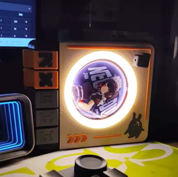 Zenless Zone Zero Toys - 「ZZZ」Badge Record Player with Night Light