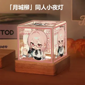 Zenless Zone Zero Tsukishiro Yanagi Game Acrylic Night Light