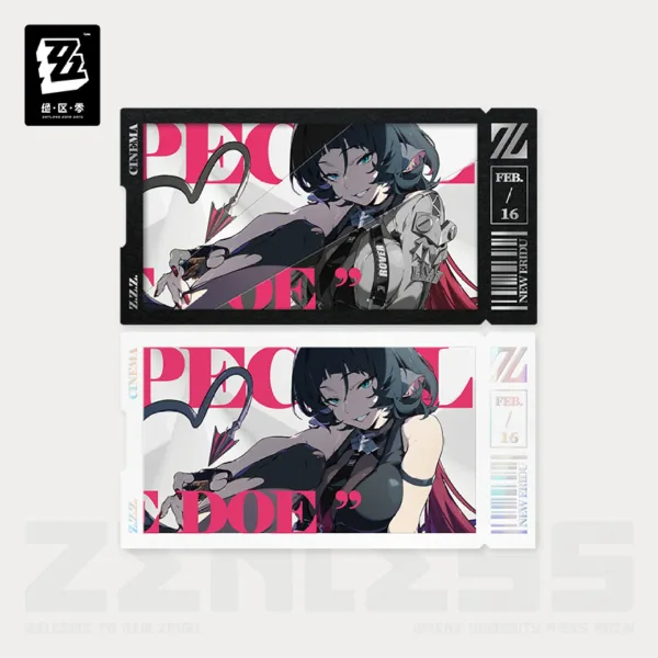 Zenless Zone Zero Mindscape Cinema Collectible Card: Unknown Faction [Official Merchandise]