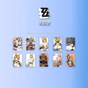 Zenless Zone Zero Pulchra Fellini Zzz Photobook Album Art Photo Book Set Poster Photocard Card Sticker Acrylic Stand Keychain Pin Badge