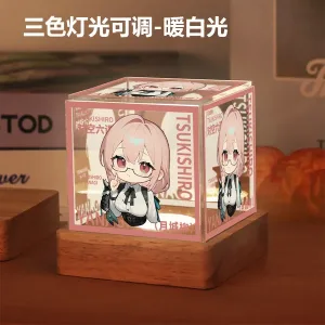 Zenless Zone Zero Tsukishiro Yanagi Game Acrylic Night Light