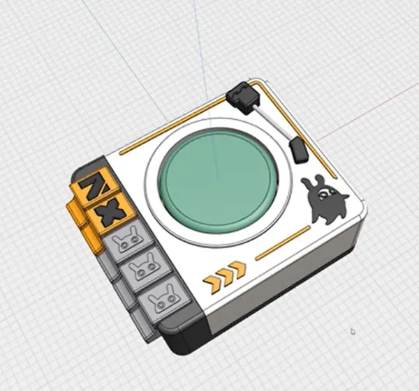 Zenless Zone Zero Toys - 「ZZZ」Badge Record Player with Night Light