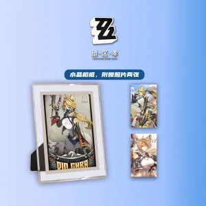 Zenless Zone Zero Pulchra Fellini Zzz Photobook Album Art Photo Book Set Poster Photocard Card Sticker Acrylic Stand Keychain Pin Badge
