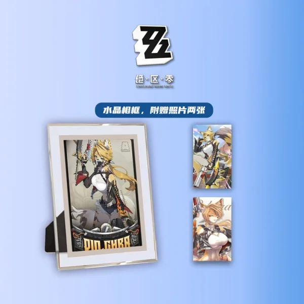 Zenless Zone Zero Pulchra Fellini Zzz Photobook Album Art Photo Book Set Poster Photocard Card Sticker Acrylic Stand Keychain Pin Badge