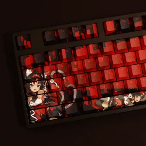 Zenless Zone Zero Toys Nekomiya Mana Keycap Game Character & Nekomiya Mana Display Keyboard ZZZ 108 Keycap