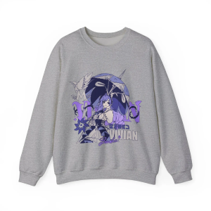 Vivian Banshee ZZZ Vintage Aesthetic Streetwear Crewneck Sweater Zenless Zone Zero Manga Subtle | Graphic Cozy Heavy Blend Unisex Sweatshirt