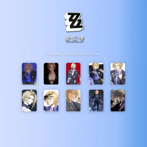 Zenless Zone Zero Hugo Zzz Photobook Album Art Photo Book Set Poster Photocard Card Sticker Acrylic Stand Keychain Pin Badge — image 6