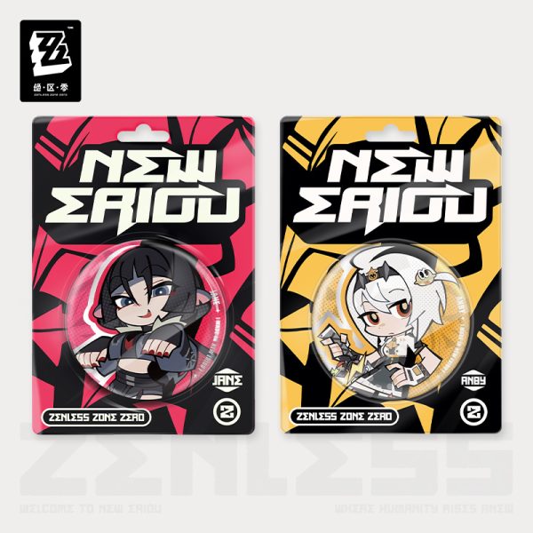 Zenless Zone Zero Unknown Faction Chibi Badge [Official Merchandise]