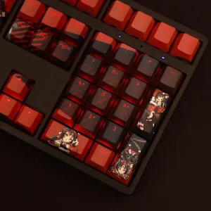 Zenless Zone Zero Toys Nekomiya Mana Keycap Game Character & Nekomiya Mana Display Keyboard ZZZ 108 Keycap