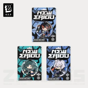 Zenless Zone Zero Criminal Investigation Special Response Team Chibi Badge [Official Merchandise]