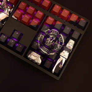 Zenless Zone Zero Toys Alexandrina Sebastiane Keycap Game Character & Alexandrina Sebastiane Display Keyboard ZZZ 108 Keycap