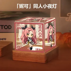 Zenless Zone Zero Nicole Demara Game Acrylic Night Light