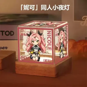 Zenless Zone Zero Nicole Demara Game Acrylic Night Light