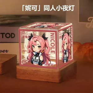 Zenless Zone Zero Nicole Demara Game Acrylic Night Light