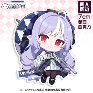 Zenless Zone Zero Vivian Acrylic Keychain