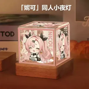 Zenless Zone Zero Nicole Demara Game Acrylic Night Light