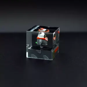 Zenless Zone Zero Toys Eous 3D Printing Cube Resin Bangboo Keycaps Creative Gifts