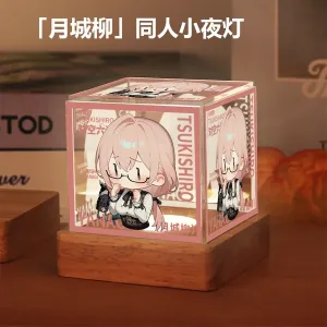 Zenless Zone Zero Tsukishiro Yanagi Game Acrylic Night Light