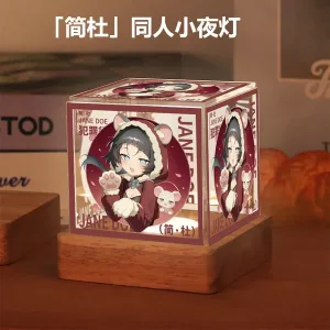 Zenless Zone Zero Jane Doe Game Acrylic Night Light