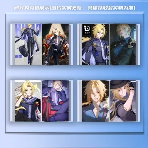 Zenless Zone Zero Hugo Zzz Photobook Album Art Photo Book Set Poster Photocard Card Sticker Acrylic Stand Keychain Pin Badge