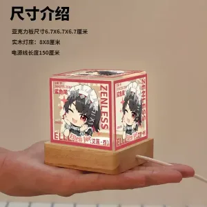 Zenless Zone Zero Ellen Joe Game Acrylic Night Light