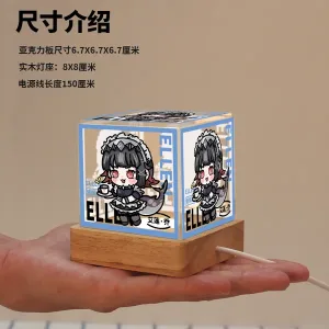 Zenless Zone Zero Ellen Joe Game Character Acrylic Night Light