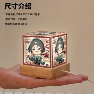 Zenless Zone Zero Jane Doe Game Acrylic Night Light