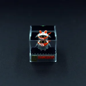 Zenless Zone Zero Toys Eous 3D Printing Cube Resin Bangboo Keycaps Creative Gifts