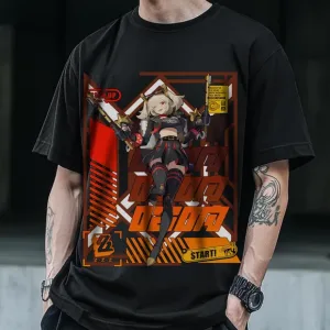 Zenless Zone Zero Burnice White Loose T-shirt