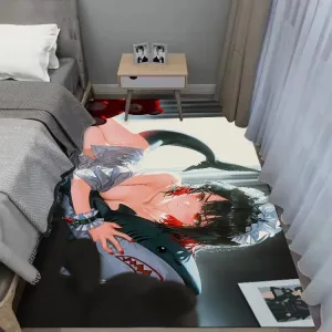 Zenless Zone Zero Ellen Joe Bedroom Bedside Carpet, Game Room E-Sports Large Size Hd Game Carpet