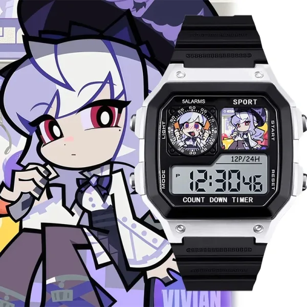 Zenless Zero Zone Vivian Sports Electronic Watch