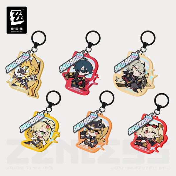 Zenless Zone Zero New Eridu Fashion Son of Calydon Keychain [Official Merchandise]