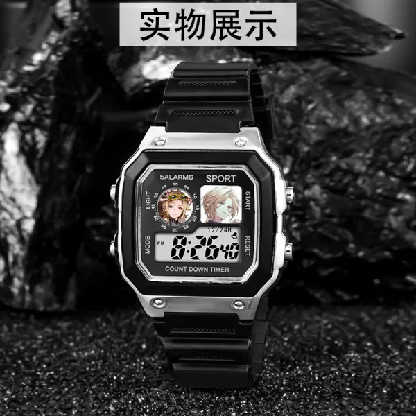 Zenless Zero Zone Hugo Vlad Sports Electronic Watch